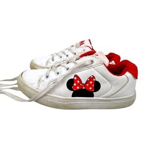 ALDI 2024 Size C2 Disney Mickey Minnie Mouse Sneakers Shoes White Red